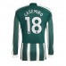 Manchester United Casemiro #18 Borta matchtröja 2023-24 Långärmad Billigt